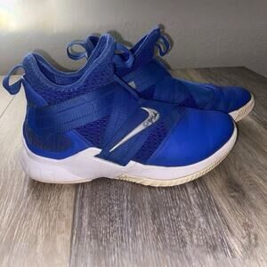 Nike Lebron Soldier XII 12 TB Promo Game Royal Blue AT3872-401 Youth US Size 7